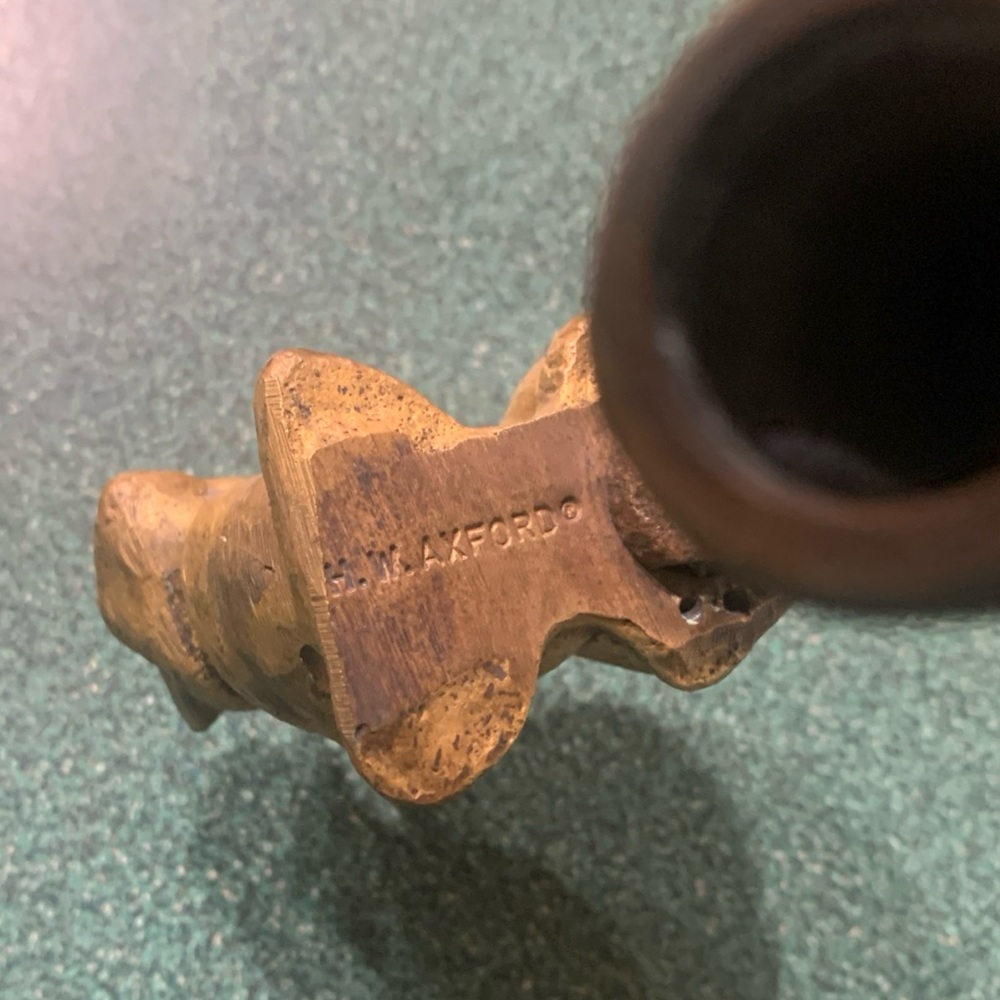 Vintage H.W. Axford Brass Squirrel Spigot Rustic Garden Faucet Decor - Picture 6 of 11